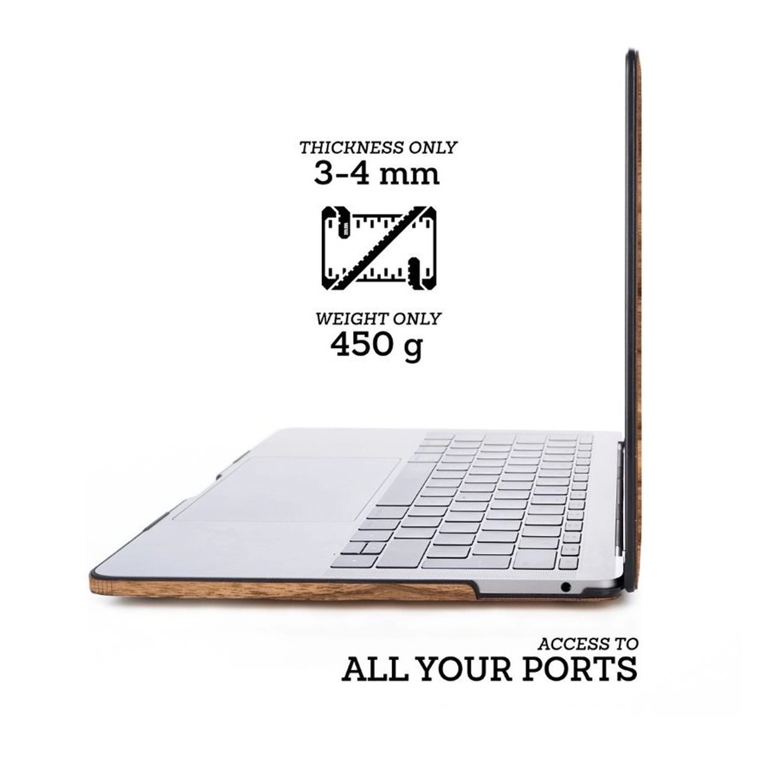 Real Wood Case for MacBook Pro 13-Inch