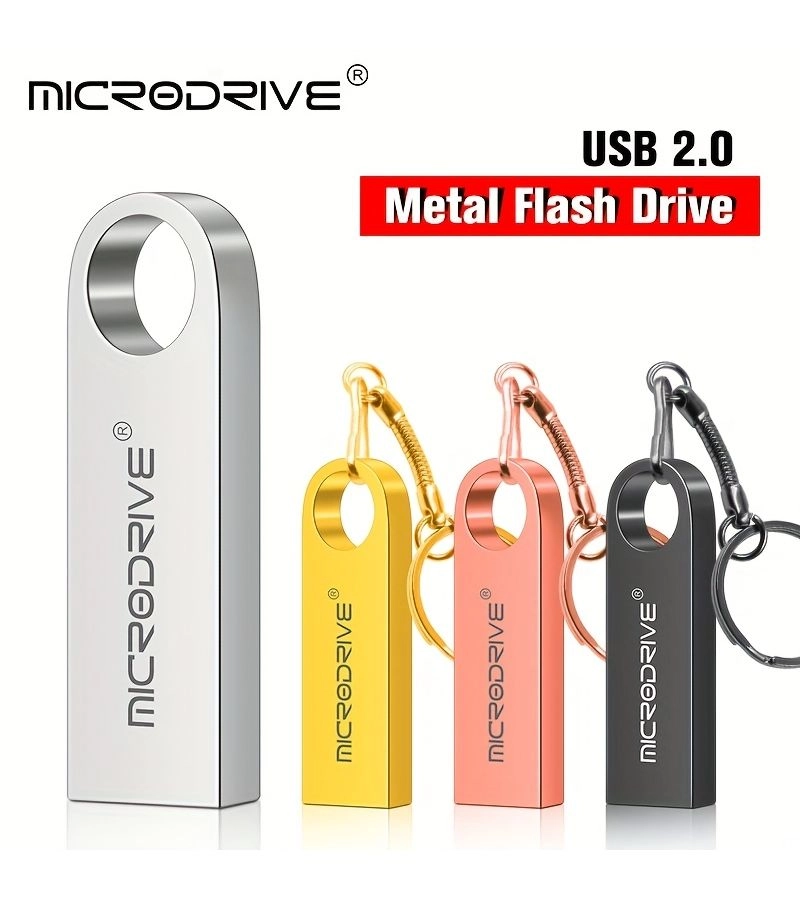 Generic Red Light LED USB Flash Drive - USB 2.0 4GB