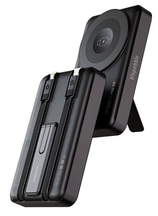 blupebble Corepod Ion - 10000Mah 15W Fast charging Wireless charging