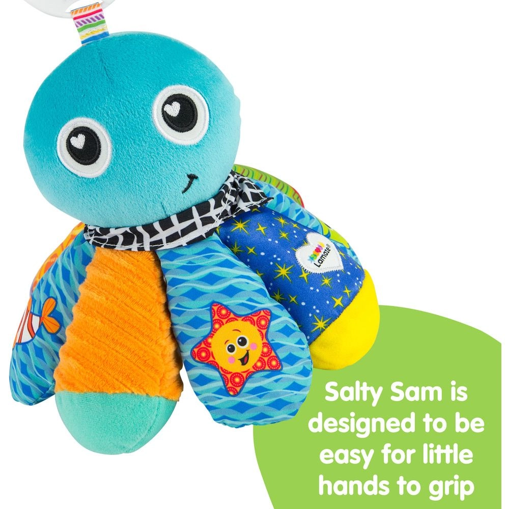 Salty Sam Octopus Clip On Toy - Suitable for 0 to 2 Years