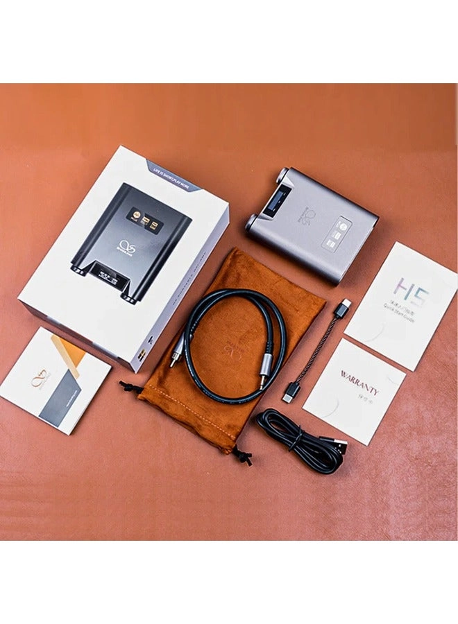 H5 - Portable Dac And Amplifier Bluetooth 5.0 32Bit 768Khz