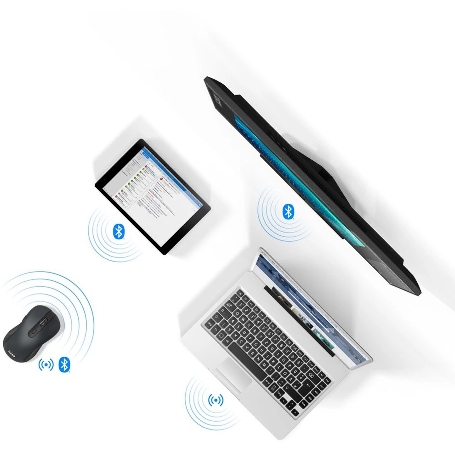 MW-650 Multi-Device Mouse - Wireless