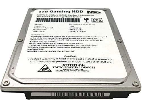 PS4 Slim 2.5" 5400rpm 8MB SATA 3.0Gb/s (MD1000GLSA854-PS) - 1TB