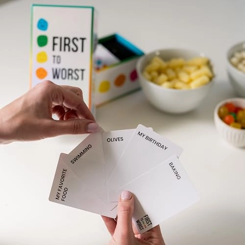 The Card Game About How Your Friends and Family Rank Things - English 8+
