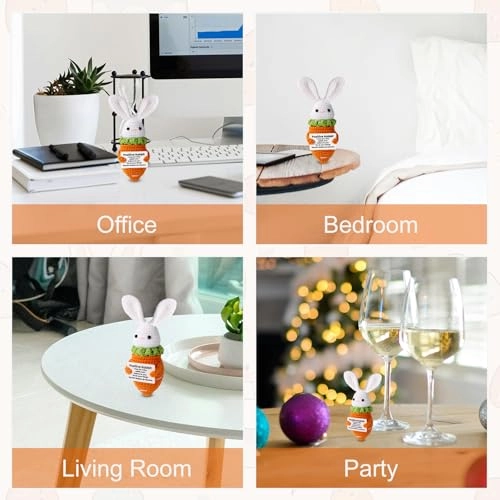 Bunny Positive Crochet - 12 cm