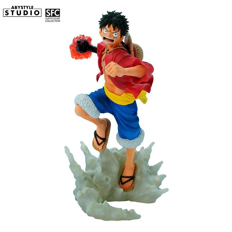 ABYstyle Luffy - One Piece Super Collection Figurine (16.5 cm) (Abyfig008)