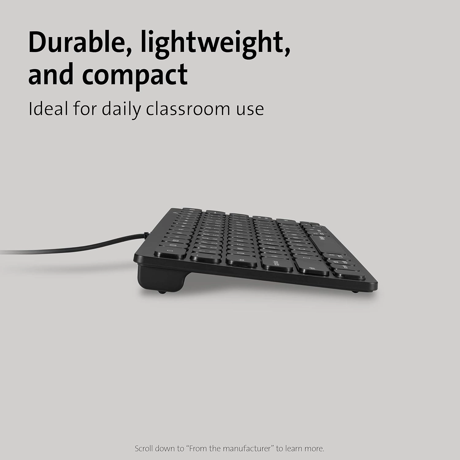 Compact iPad Keyboard Wired