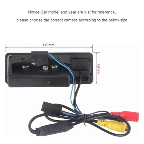 Rear View Parking Camera - Night vision 728(H) * 492(V)