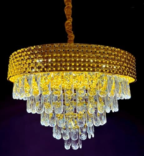 Crystal Chandelier - White Warm White Natural White