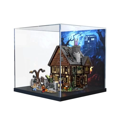 Display Case for Lego The Witch's House of SandArson Sisters 21341 - 35x30x35cm Acrylic