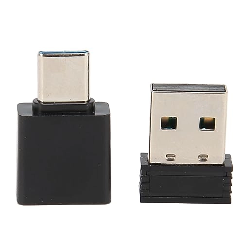 USB Mouse Jiggler - USB/Type-C Black