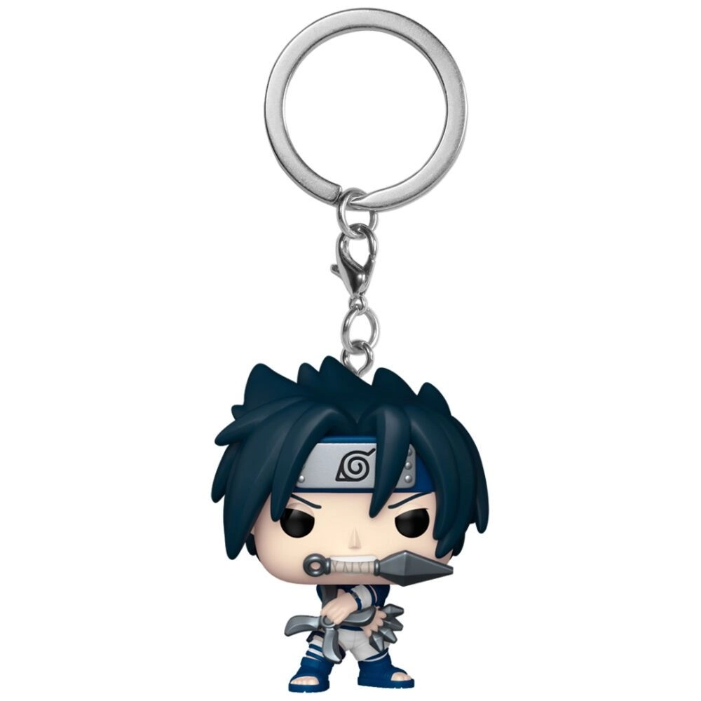 FUNKO Pocket Pop! Animation: Naruto Classic Sasuke Keychain - Naruto Shippuden