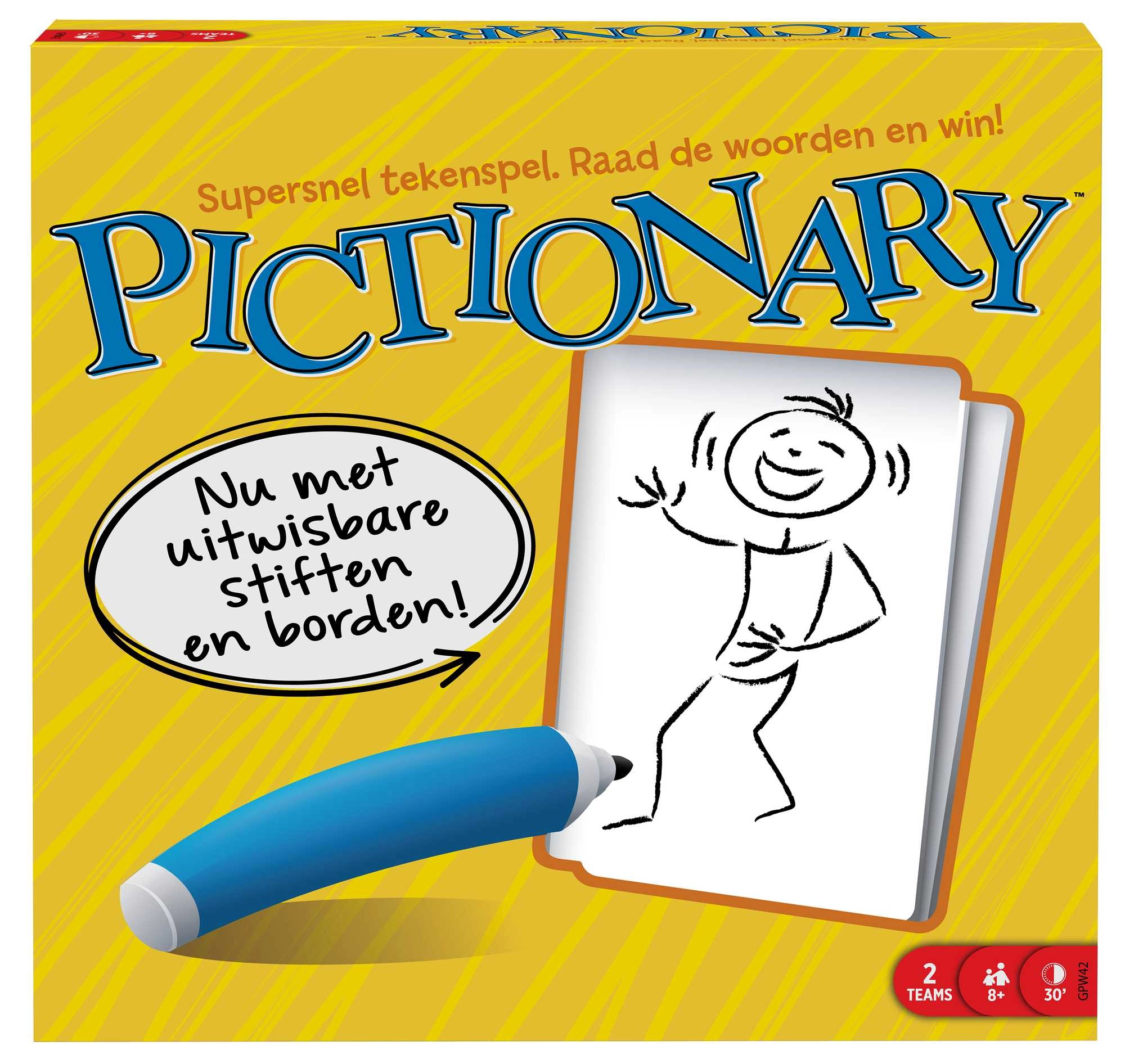 Mattel PICTIONARY - Card Game Pack