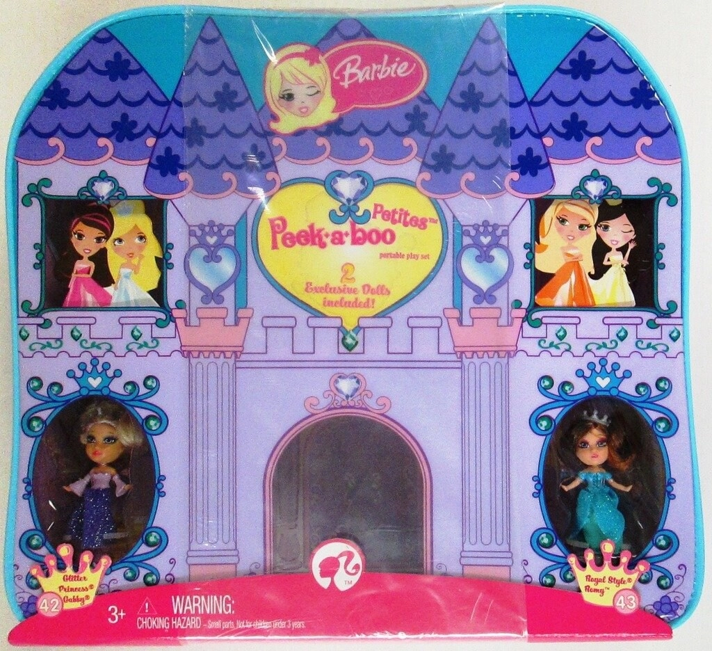 Barbie Peek-a-Boo Purse and Playset - Purple
