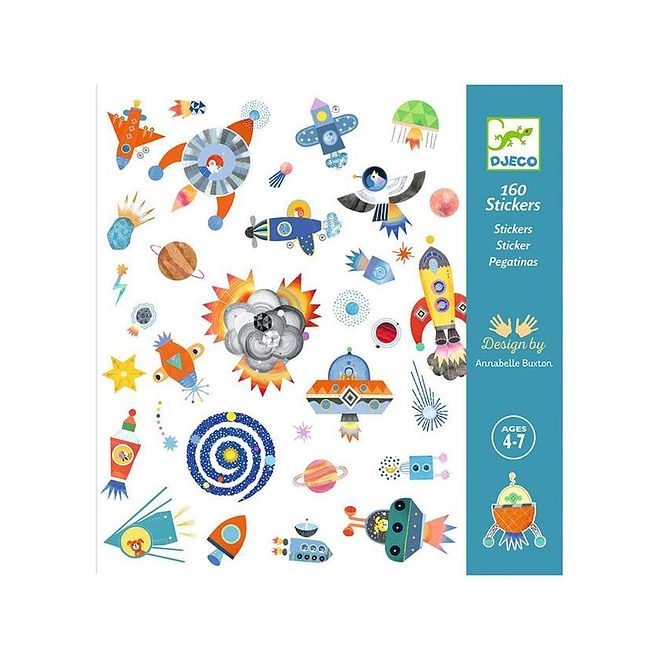 Interstellar Sticker Book 160 pcs