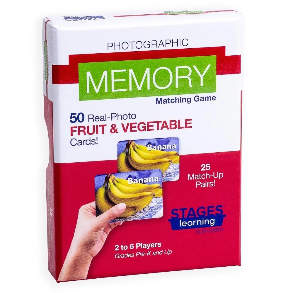 Lang-O-Learn Stages Learning Materials Picture Memory - 3 years and up 50 pieces