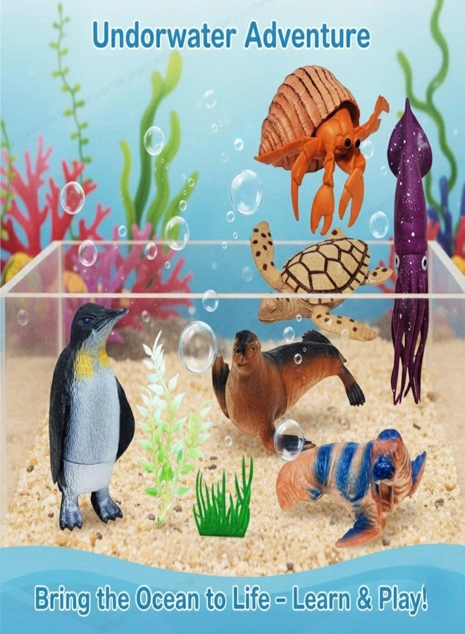 Ocean World Animal Toy Set - 6 pieces