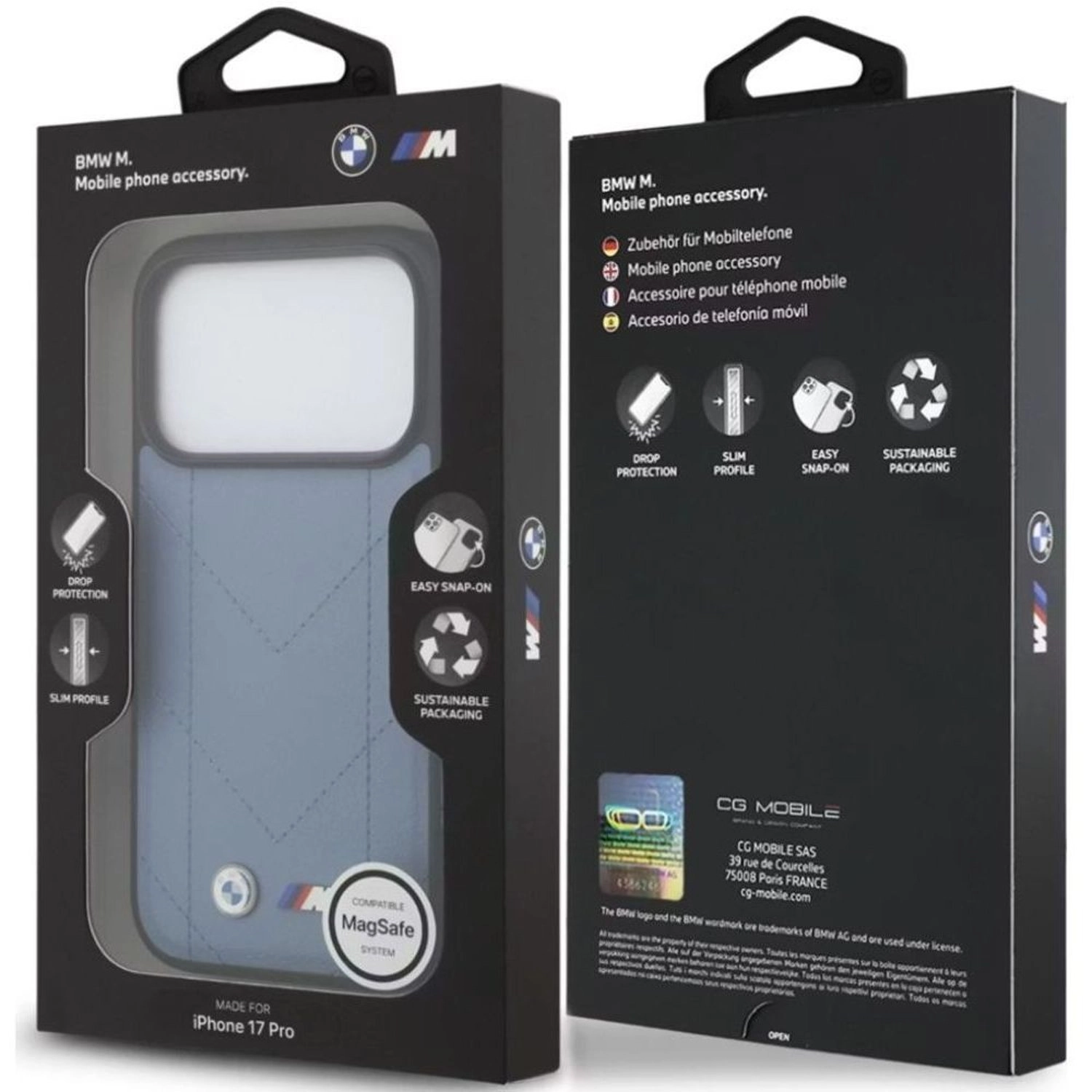 MagSafe Leather Case for iPhone 17 Pro