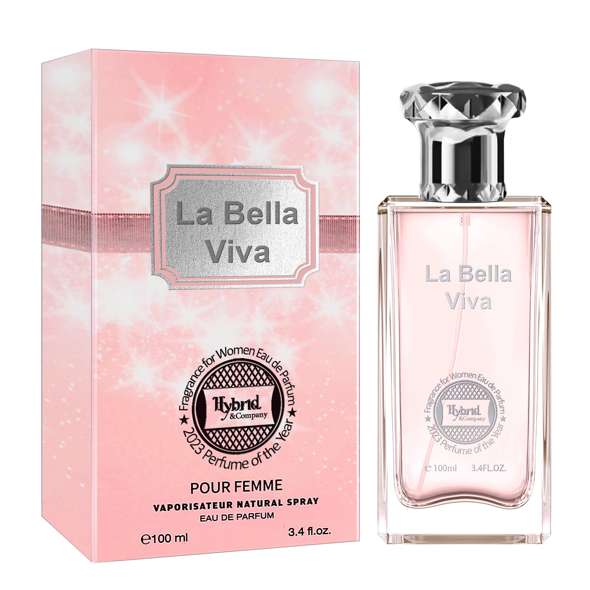 Hybrid & Company La Bella Viva Pour Femme - Eau de Parfum 3.4FL.OZ