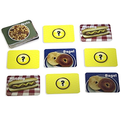 Picture Memory Foods Card - 3 years and up