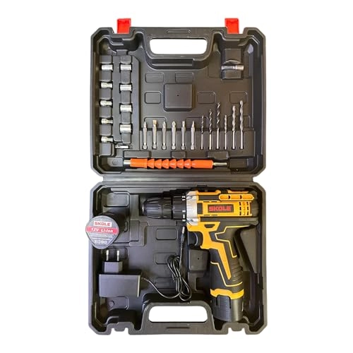 Professional 12V Cordless Drill Driver - 1500mAh