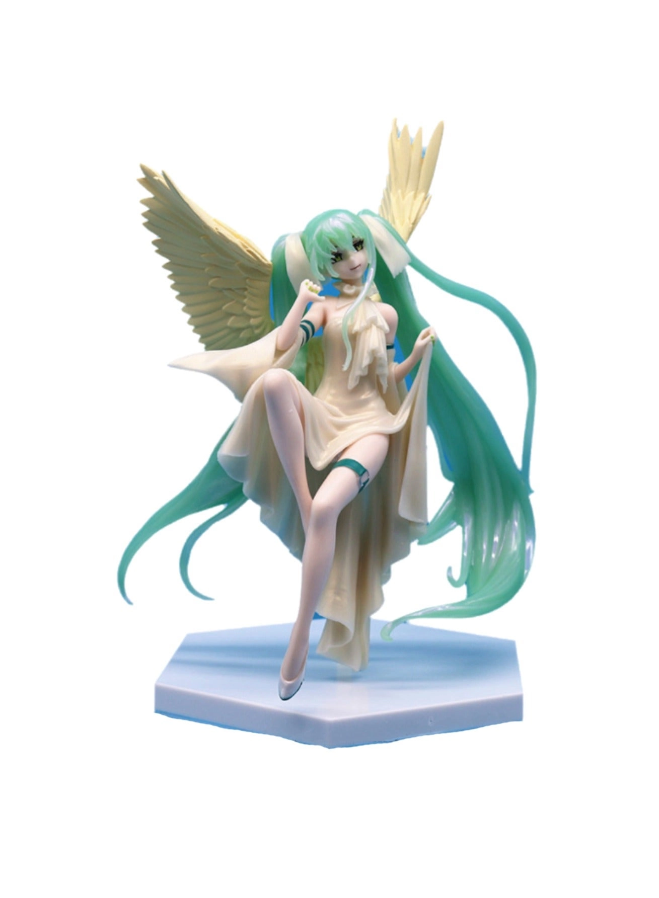 Generic QSH50208 - Sitting Bright Series Hatsune Miku Figure