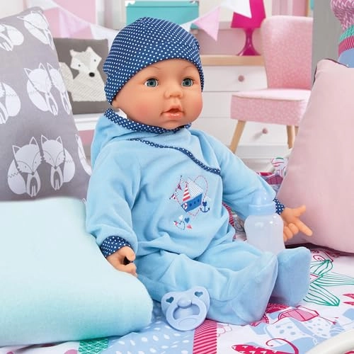 Hello Baby Doll - 46 cm Blue