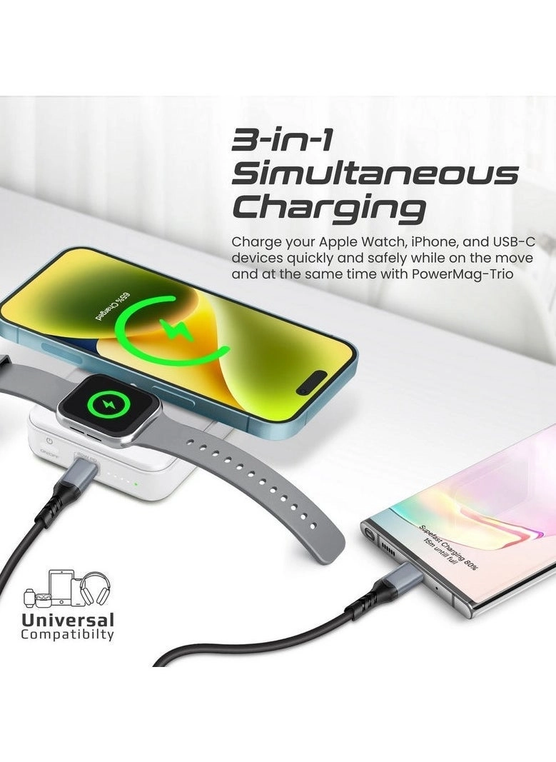 PowerMag-Trio - 20W Fast-Charging 2.0 Magsafe Compatibility