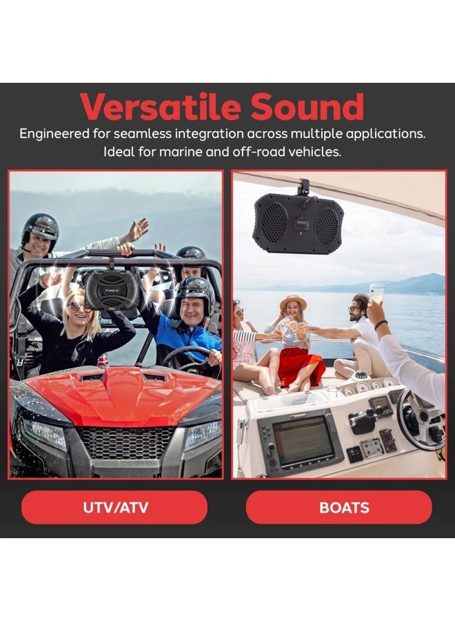 Marine Audio Subwoofer - 10Inch 500 Watt