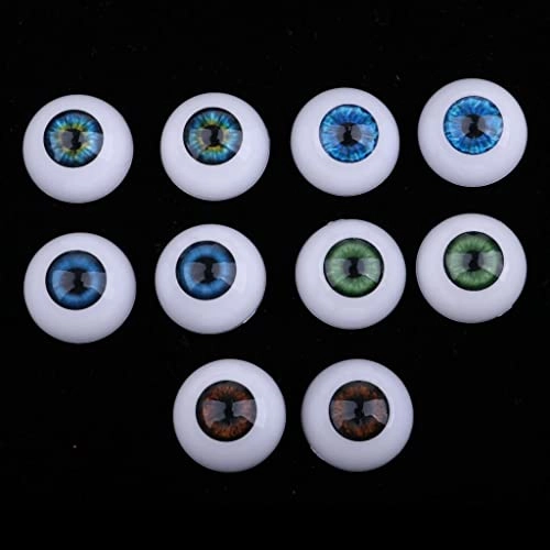 Realistic Human Eyes - 24 mm 5 Pairs
