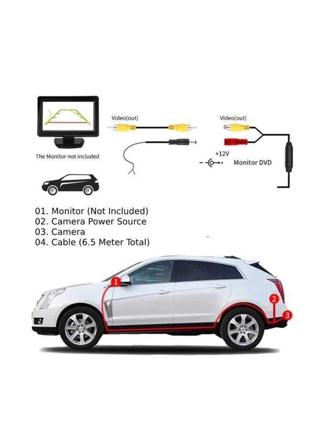 Reversing Backup Camera - Night vision AHD and CVBS 720P