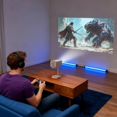 Nova Smart Projector GNNOVPJRTWH 100 ANSI Lumens