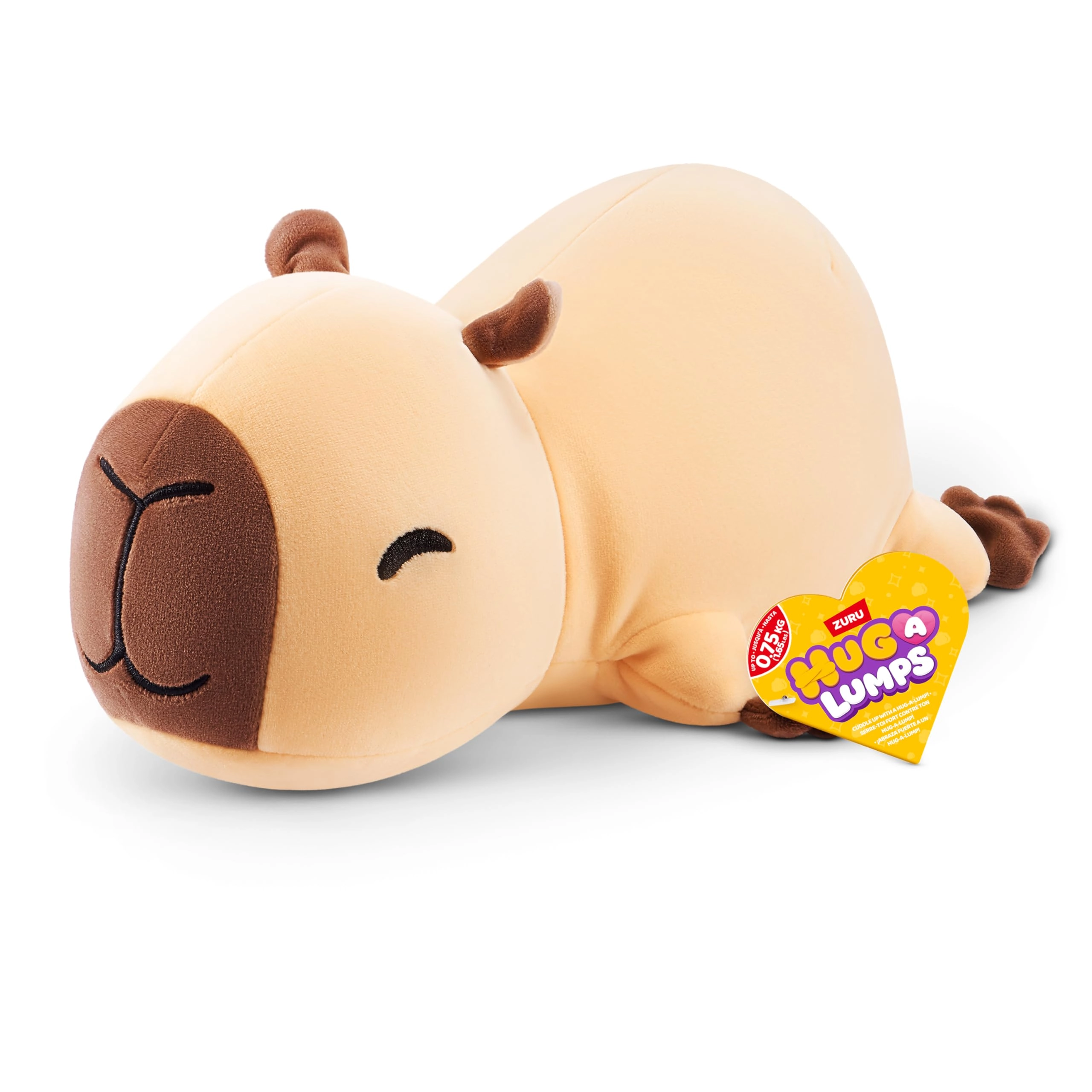 ZURU Capybara Series 2 20.3 cm Plush - Weighted 1.65lbs