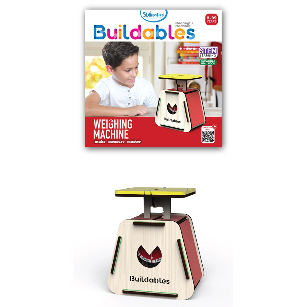 Buildables Weighing Machine - Suitable for 6 to 12 yrs