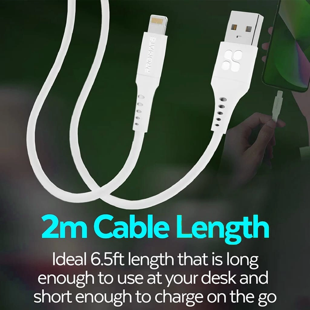 XCord-Ai Cable 10W USB-A to Lightning 1m Silicone