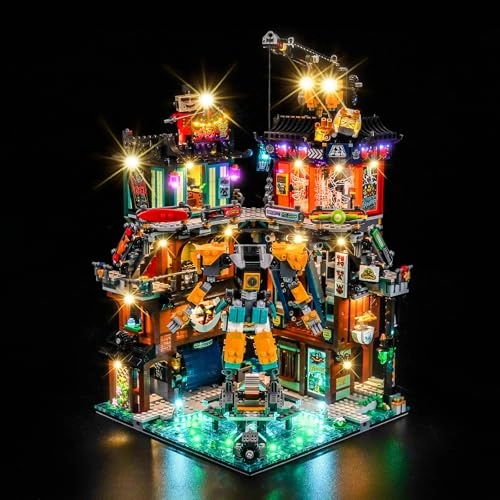 Ninjago City Workshops 71837 - LED Light Set Decorative