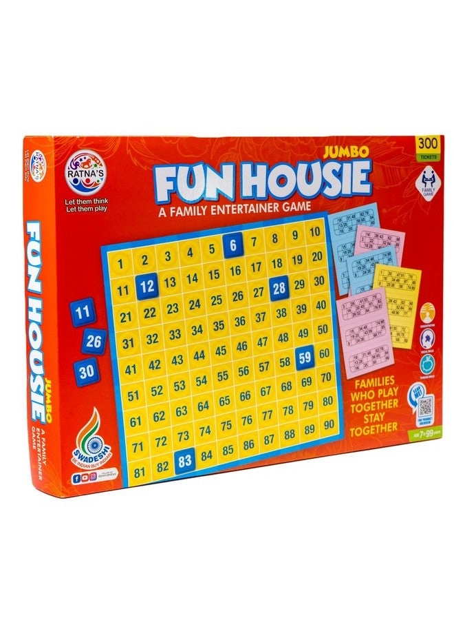 Fun Housie - 300 Tickets Jumbo
