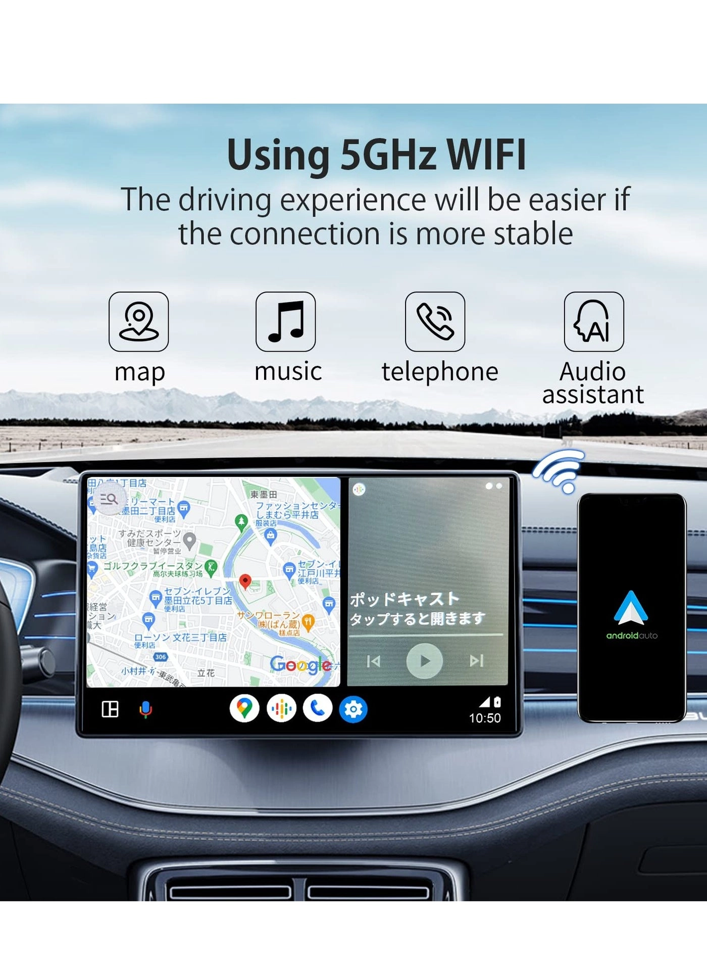 Wireless Android Auto Adapter