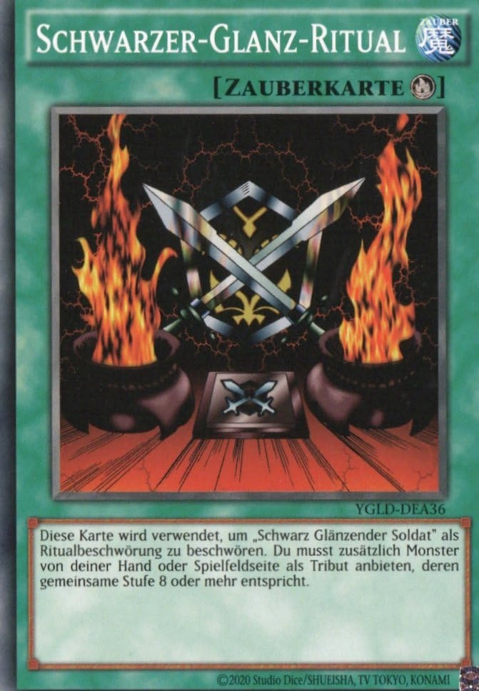 MZTCG Black Gloss Ritual - Common Reprint (German)
