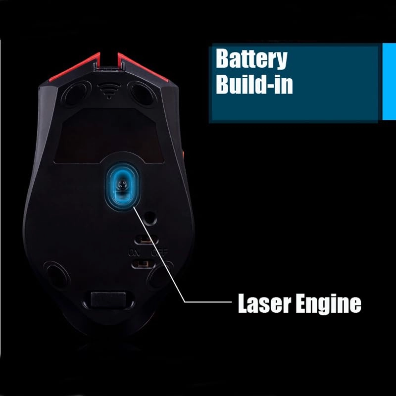 Illuminate Computer Mouse - Wireless 2.4G