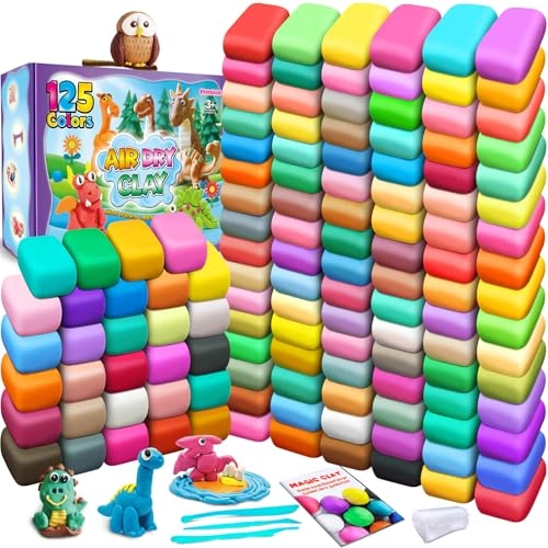 Air Dry Clay - Modeling for Kids DIY Molding Magic