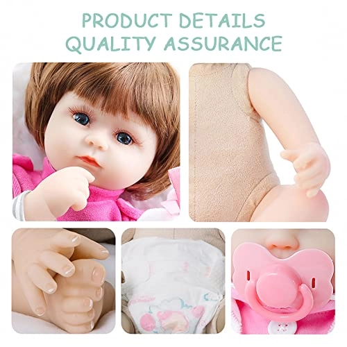 Reborn Baby Doll - 16.5 Inch Vinyl Toddler Girl