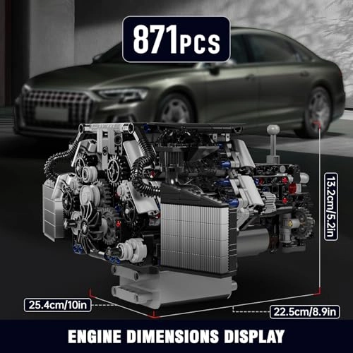 W12 Engine (10230) - 12-Cylinder Working