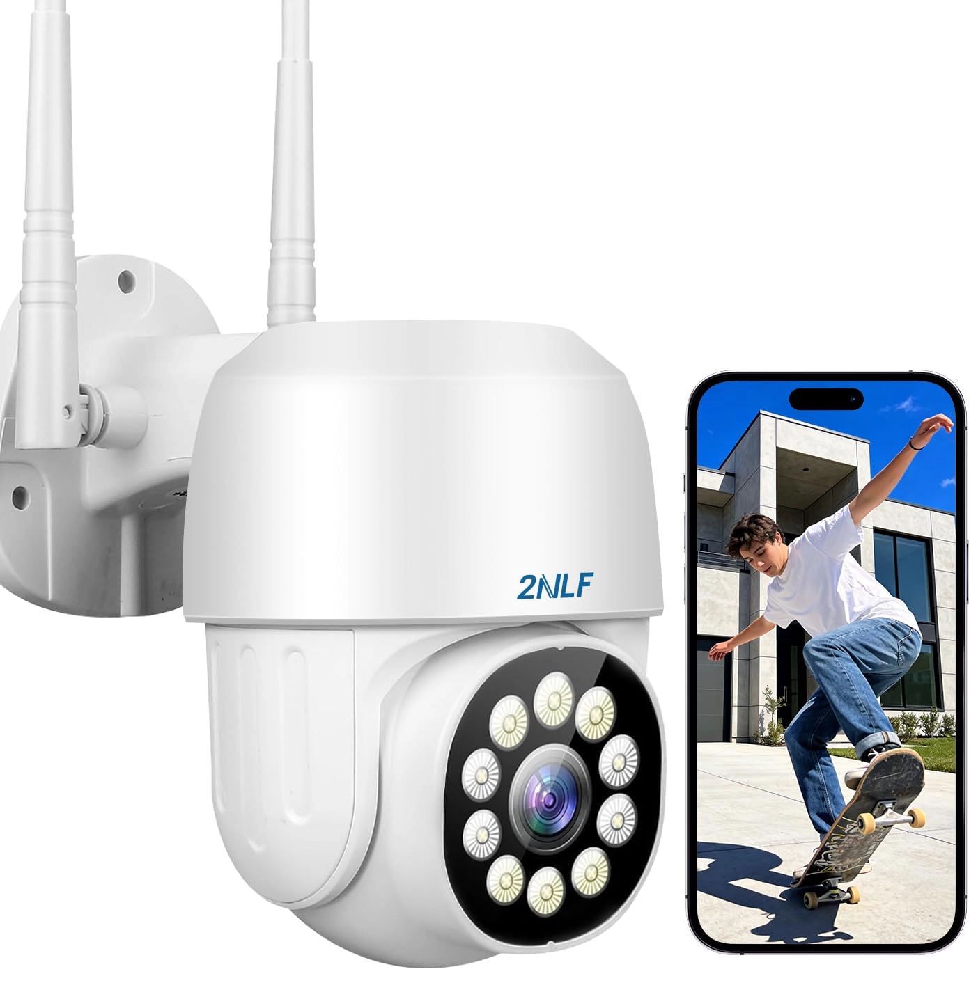 2NLF Outdoor Security Camera 1080P