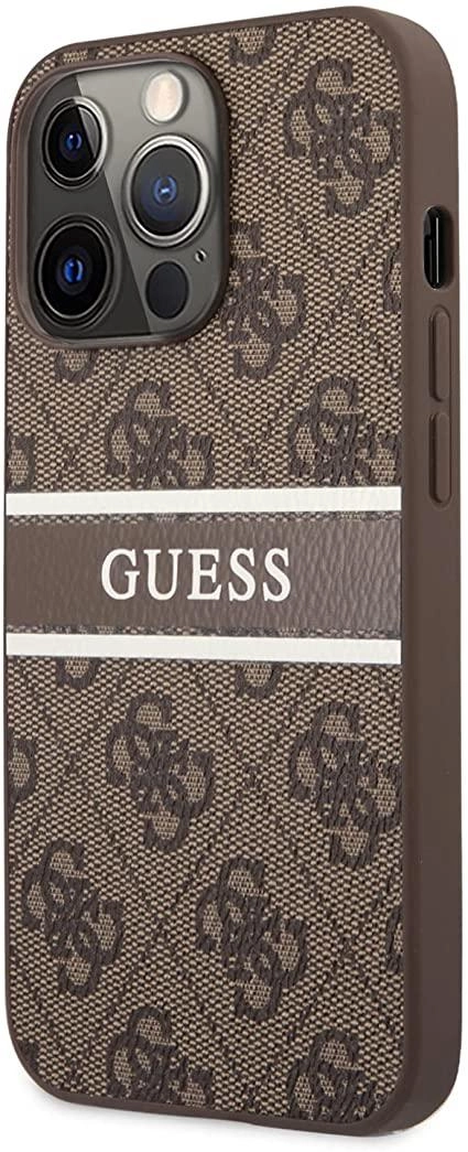 GUHCP13XPSASBBL PU Saffiano Leather Case for iPhone 13 Pro Max