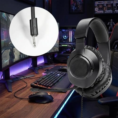 Gaming Headset Microphone Boom - Wired Headset