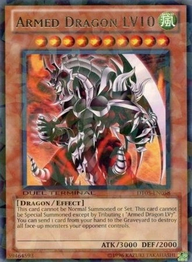 Yu-Gi-Oh! Armed Dragon LV10 DT05-EN058 - Duel Terminal 5-1st Edition