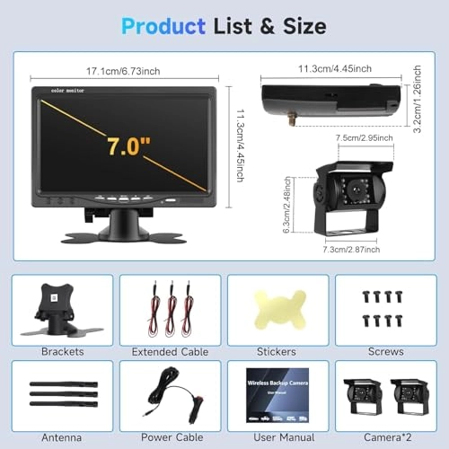 Wireless 1080P HD Reversing Camera Kit