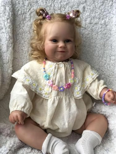 Wamdoll Reborn Baby Doll - 19 Inches Vinyl Ages 3+