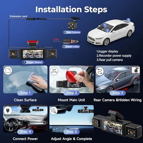 Dash Cam 1080P X 1080P